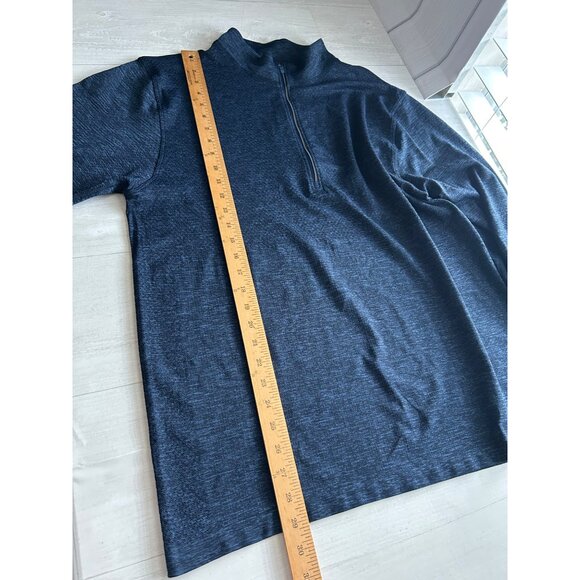 Lululemon Mens XXL Long Sleeved Tech Half Zip Top Shirt - Picture 11 of 13
